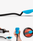 Supoon - Sit Up Scraping Spoon, Aqua