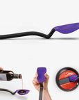 Supoon - Sit Up Scraping Spoon, Purple