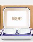 Enamel - 5pce Baking Set, Blue