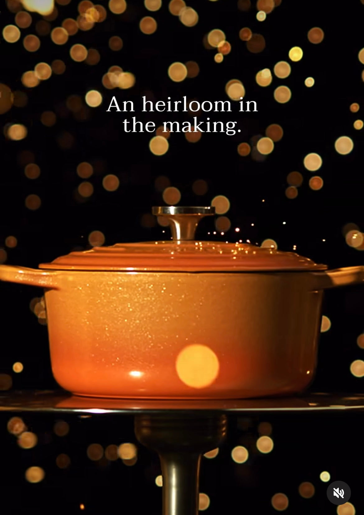 CI - 24cm Round Casserole, Ltd. Ed. Flamme Doree
