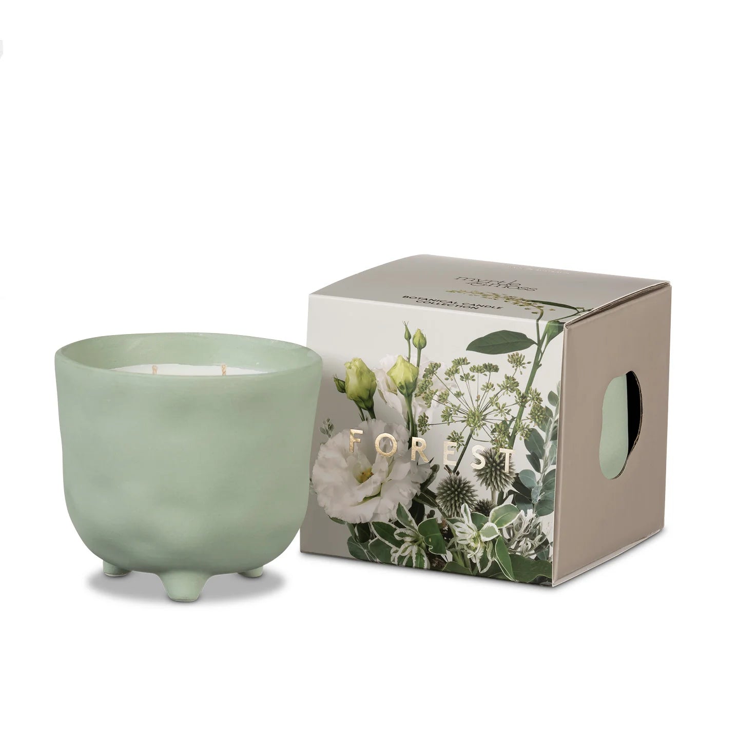 Forest - 380g/70hr Botanical Soy Candle, Green