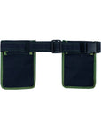Canvas Gardening Belt - Navy w Green