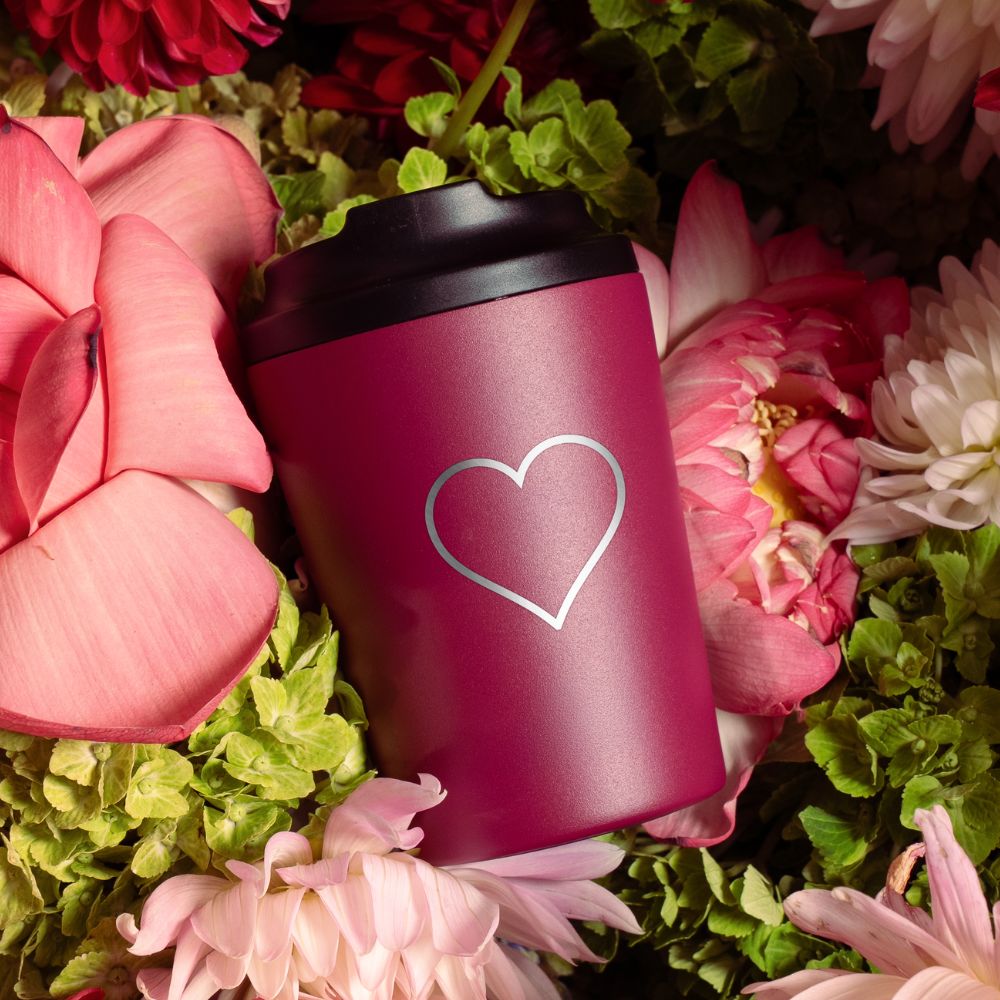 Camino CC - 340ml/12oz Cafe Cup, Heart Pinot