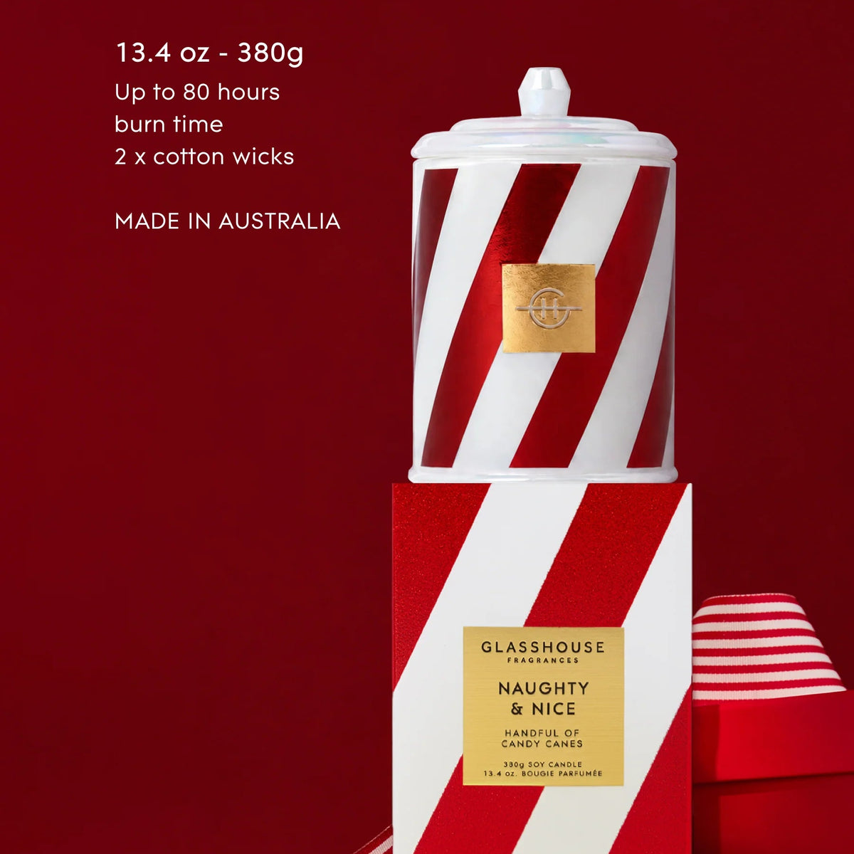 Naughty &amp; Nice - 380g Soy Candle