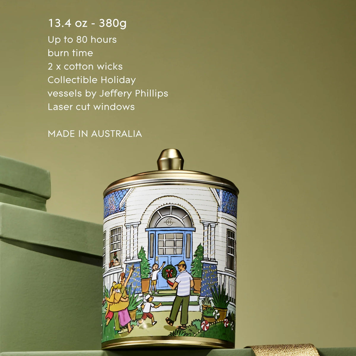 Under The Mistletoe - 380g Soy Candle