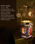 Kyoto In Bloom - 380g Soy Candle w Spinning Carousel GB