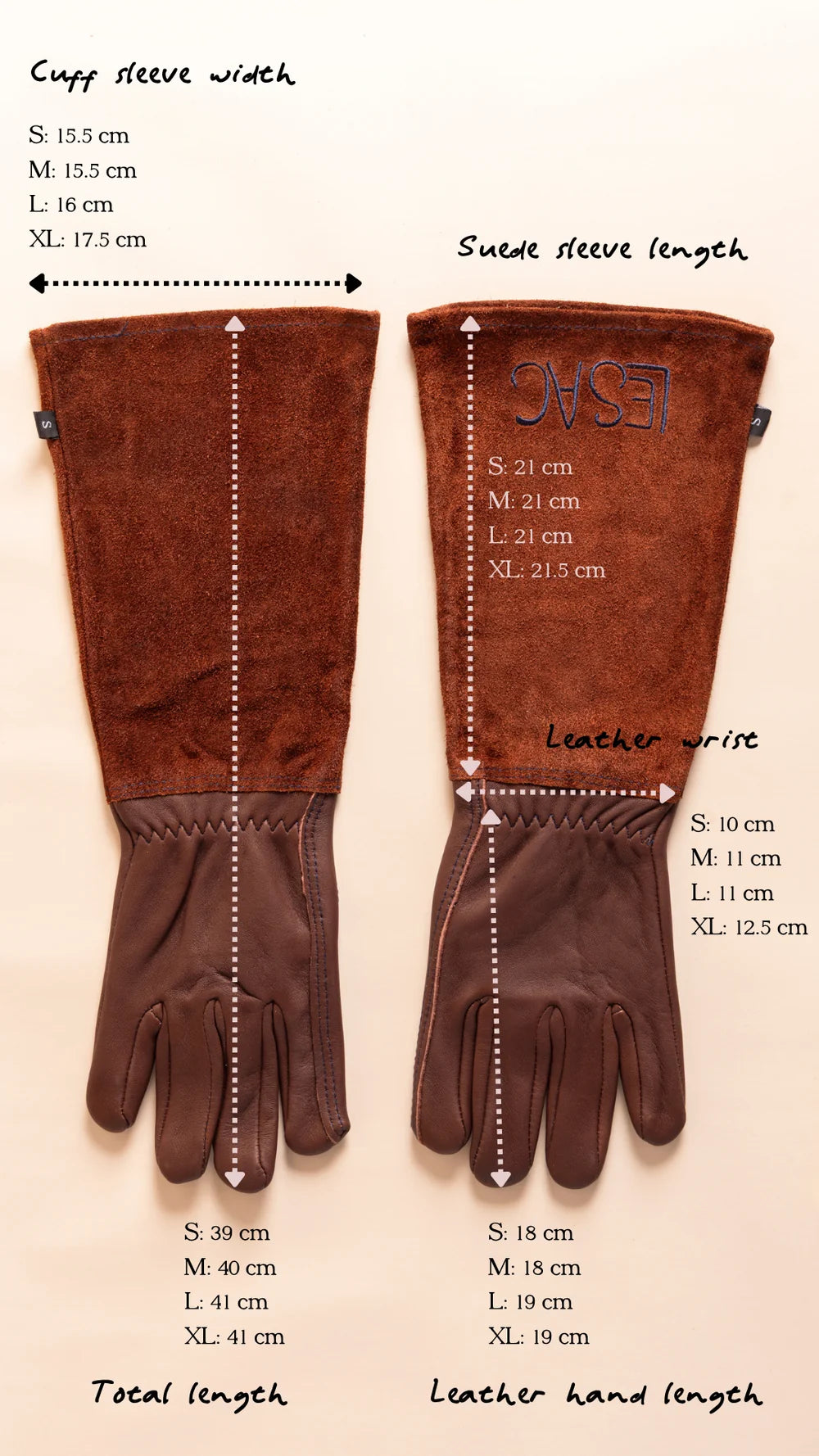 Suede - Thorn Proof Gardening Gloves, Small