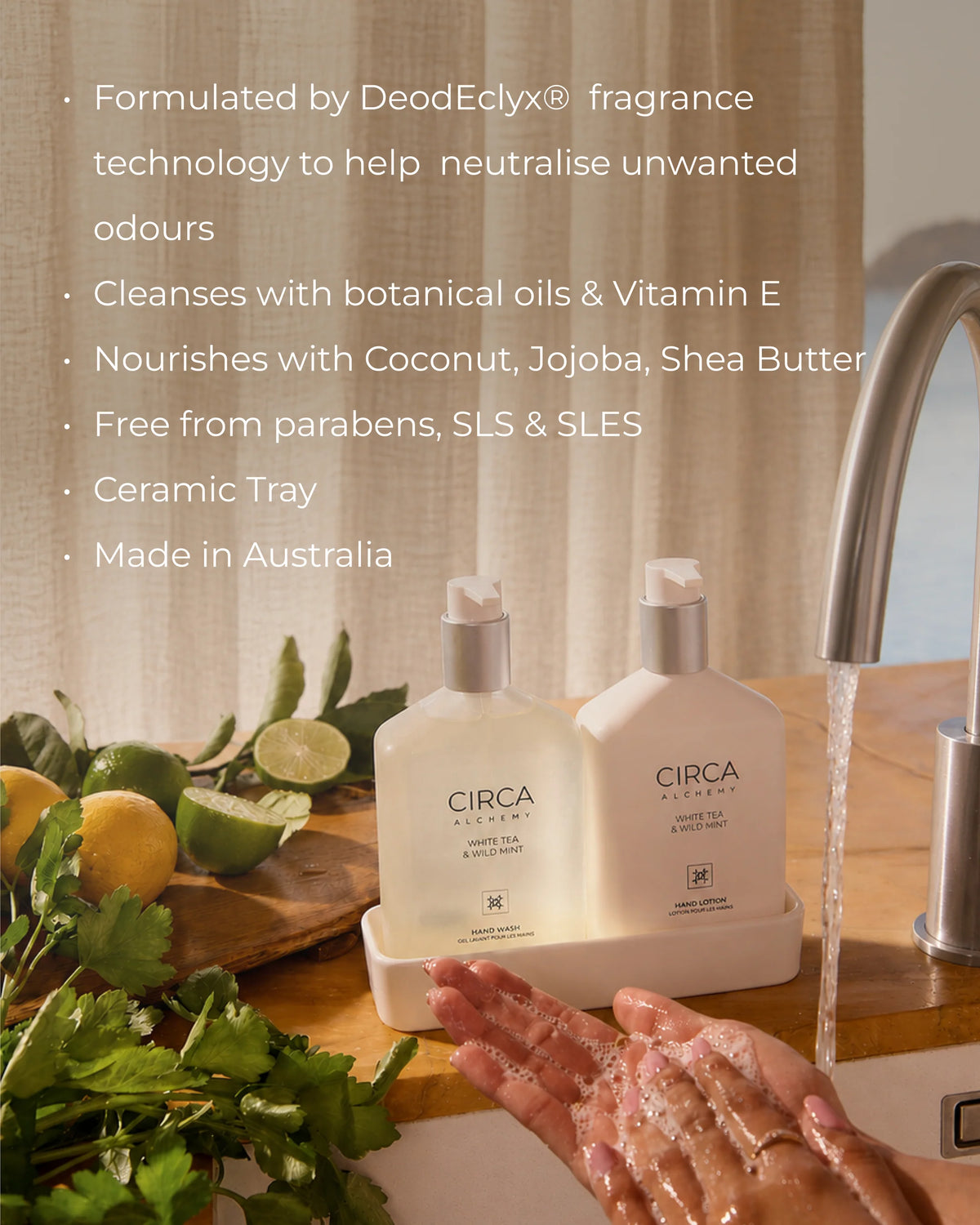 Alchemy - Hand Care Duo, White Tea &amp; Wild Mint