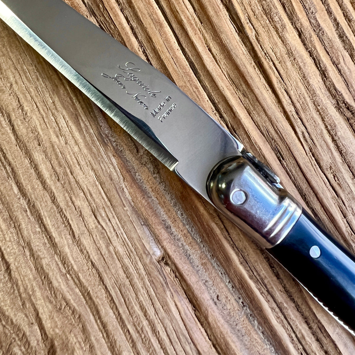 Laguiole - Loose Cheese Knife, Black