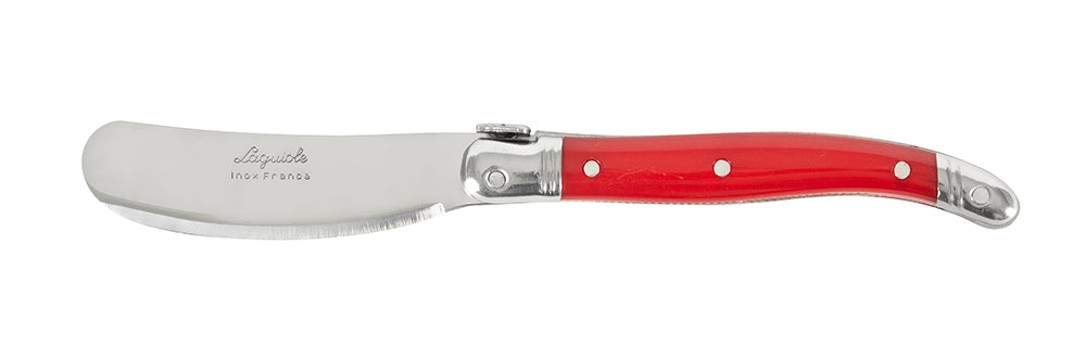 Laguiole - Loose Butter/Pate Knife, Red