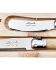 Laguiole - 2 Pce Cheese Knife & Pate Set, Light Horn