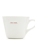 Word Range - 350ml Porcelain Mug, the boss