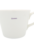 Word Range - 350ml Porcelain Mug, Queen