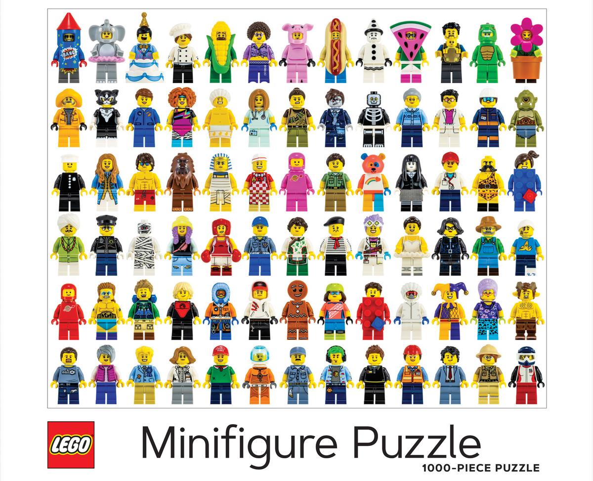 LEGO Minifigure - 1,000pce Jigsaw Puzzle