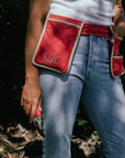 Canvas Gardening Belt - Red