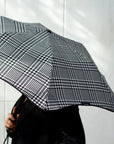 Metro - Compact Street Umbrella, Houndstooth