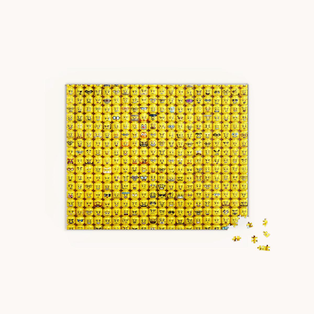 LEGO Minifigure Faces - 1,000pce Jigsaw Puzzle