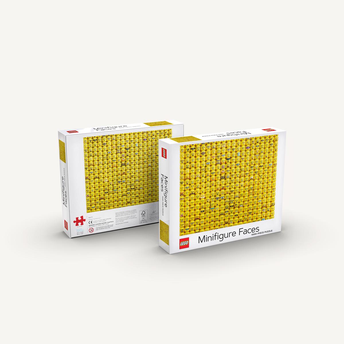 LEGO Minifigure Faces - 1,000pce Jigsaw Puzzle