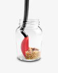 Mini Supoon - Sit Up Scraping Spoon, Red