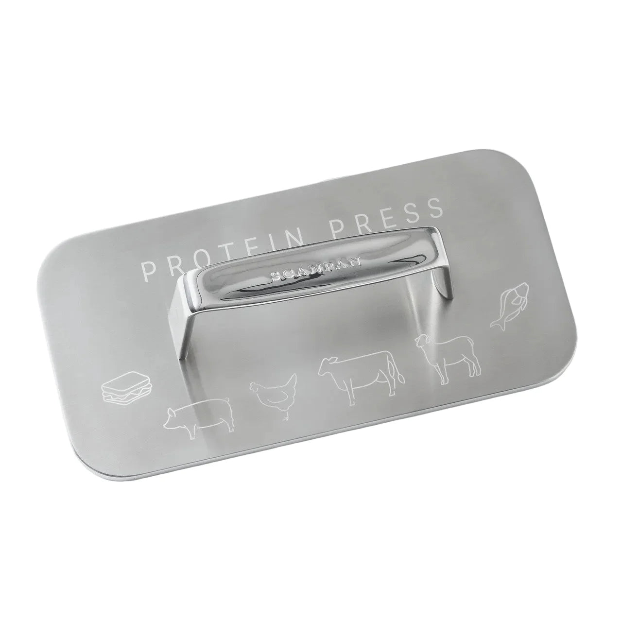 Impact - 24cm St/Stl Rectangle Protein Press