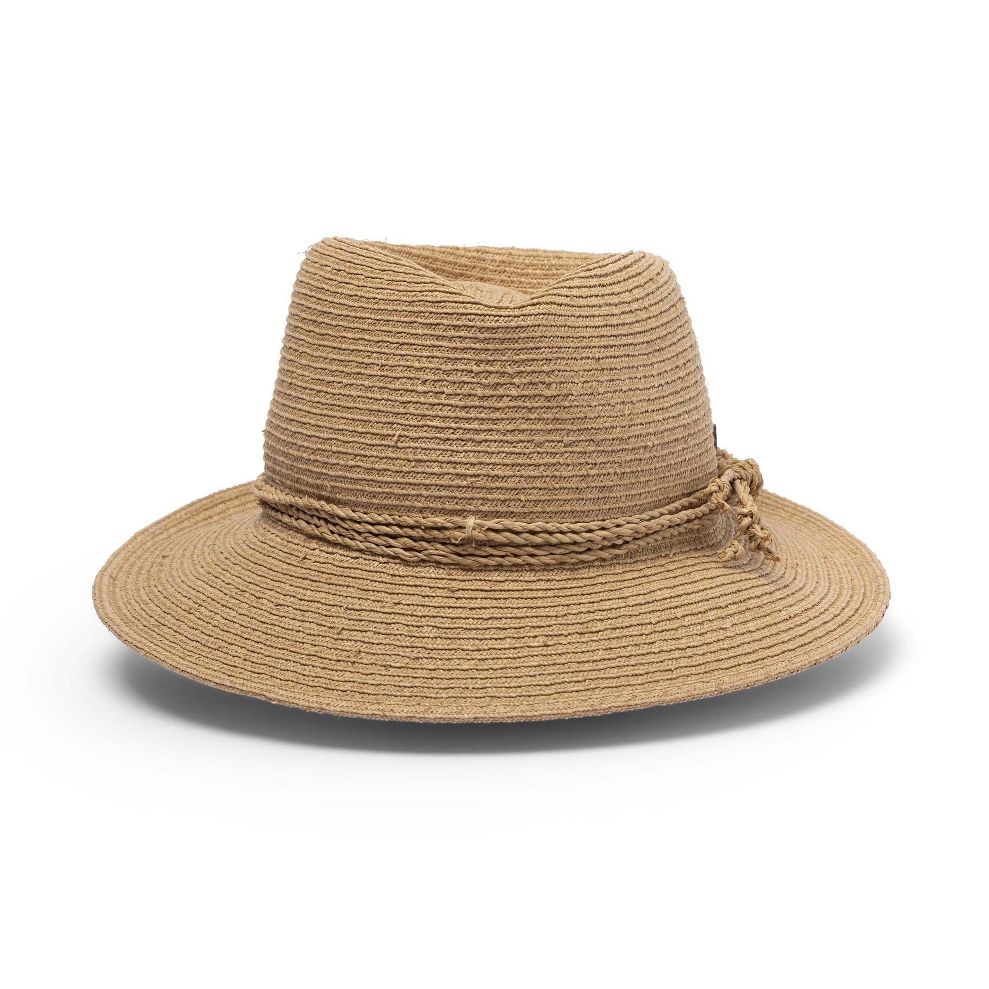 Palma - L/XL Raffia Fedora, Natural