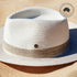 Canopy Bay Parsley Bay S/M Fedora, Ivory/Camel