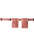Le Sac Canvas Gardening Belt Red Stripe, view 7
