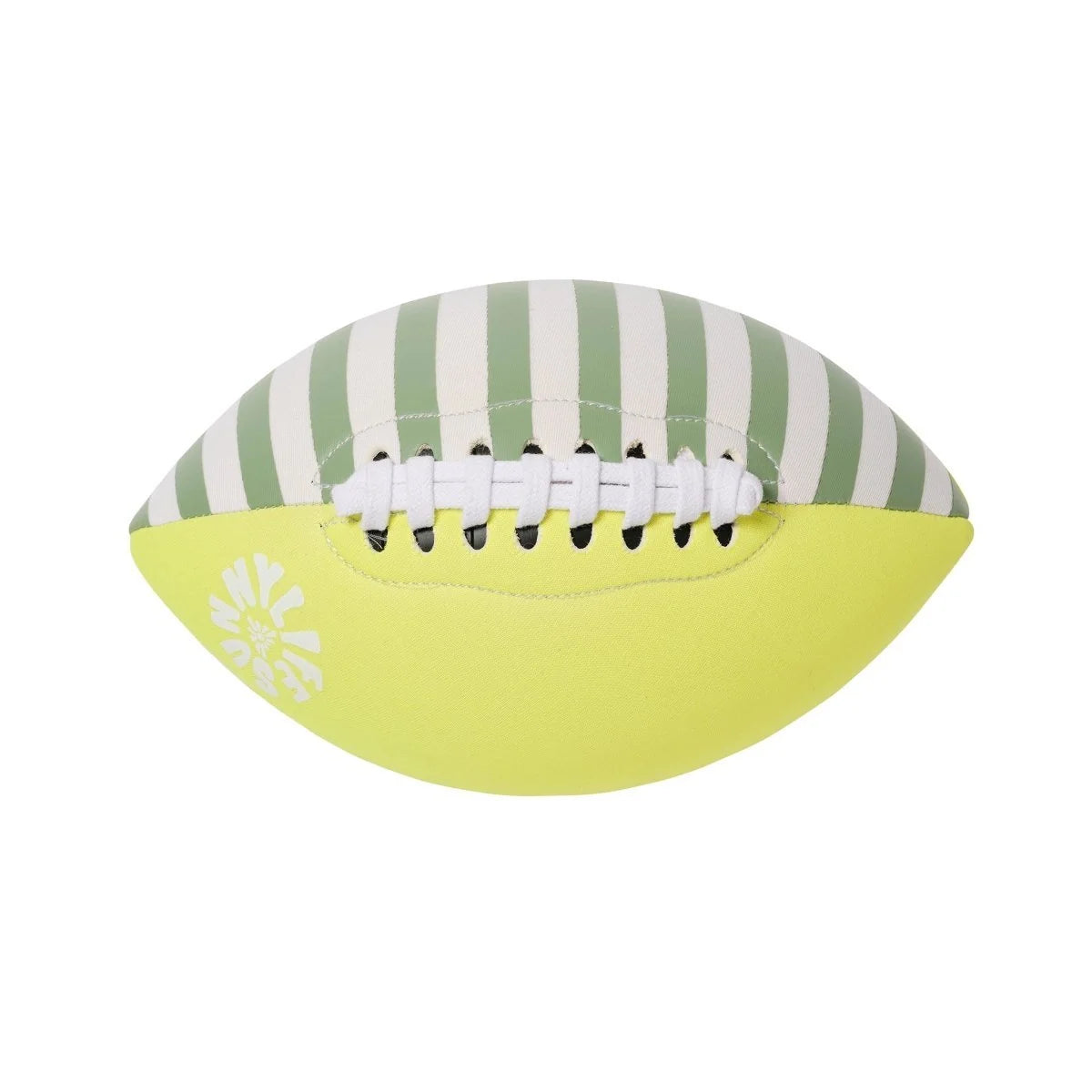 Tides Out - Neoprene Football, Citrus