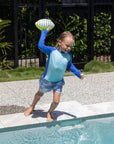 Tides Out - Neoprene Football, Citrus