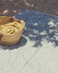 Seagrass Stripe - 180x143cm Beach Blanket