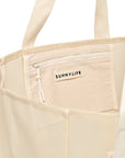 Oyster Cream - Mesh Beach Bag