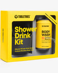 Shower Drink Kit, Charcoal