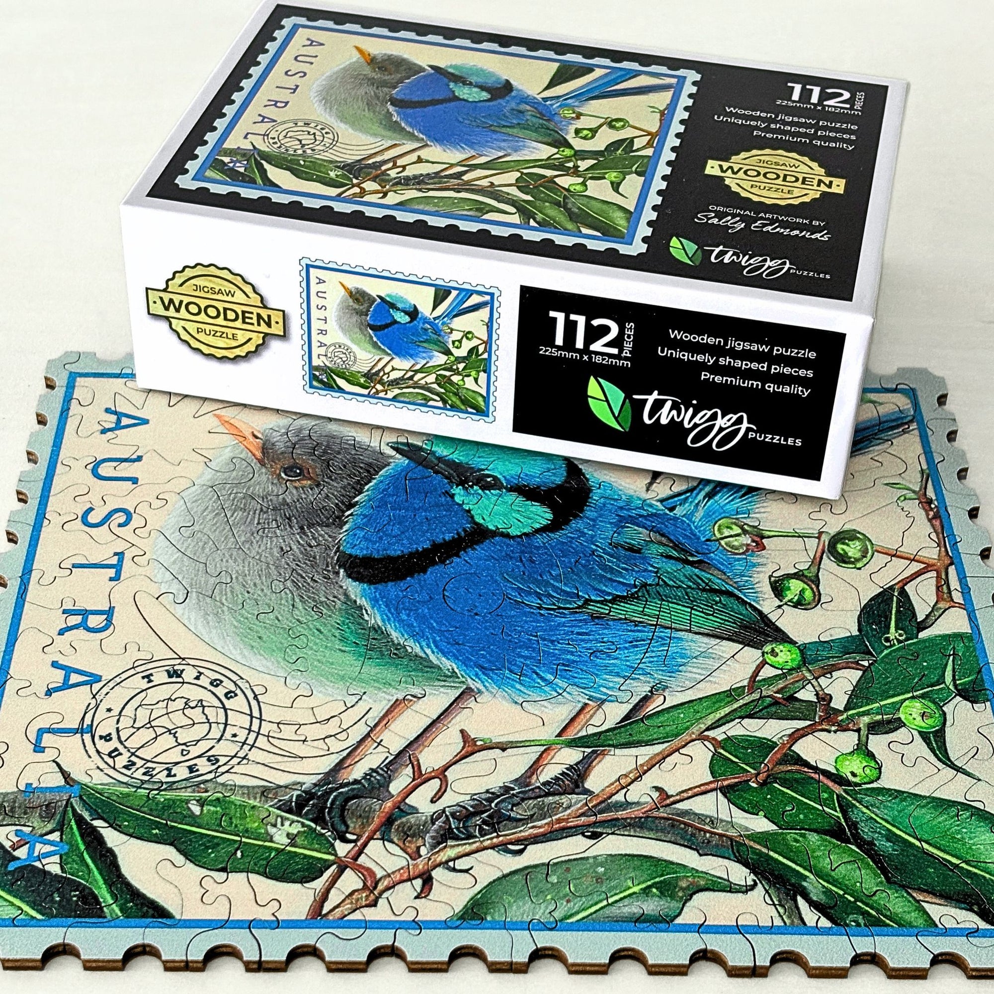 Splendid Couple - 111 Pce Wooden Jigsaw Puzzle