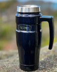 King - 470ml St Stl. Insul. Mug, Blue