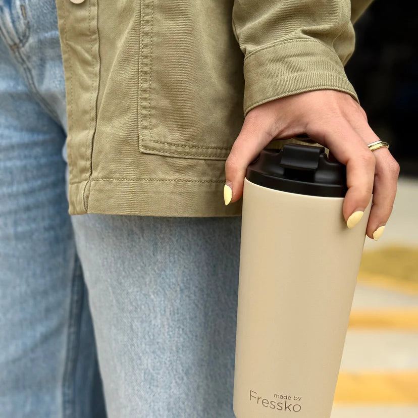 Venti - 600ml/20oz Ceramic Lined Tumbler, Oat