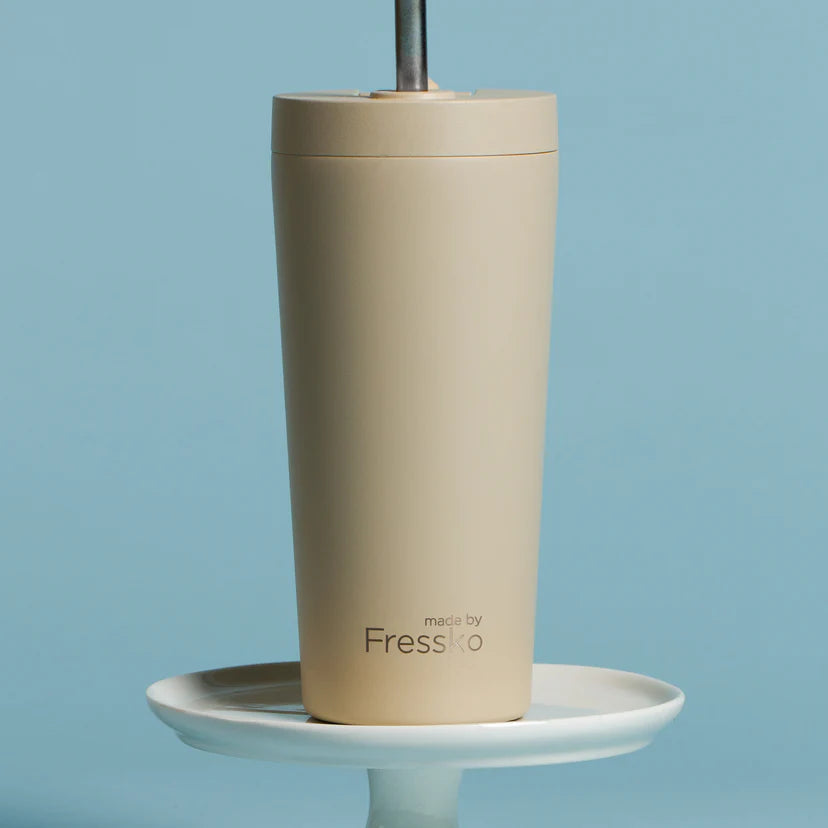 Venti - 600ml/20oz Ceramic Lined Tumbler, Oat