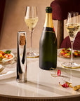 WA137: Metal Wine Pump & 3 Stoppers
