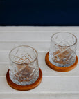 Etched - Set 2, Whiskey w Coasters