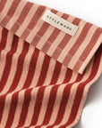 Between The Lines - Kitchen Towel, Red Velvet