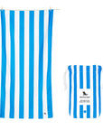Cabana - 160cm Beach Towel, Bondi Blue