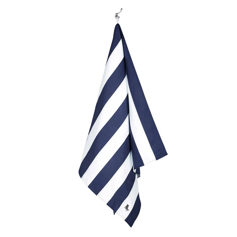 Cabana - 160cm Beach Towel, Whitsunday Blue (Navy)