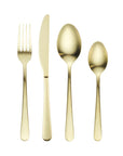 Lume - 16pce Cutlery Set GB, Champagne