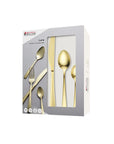Lume - 16pce Cutlery Set GB, Champagne