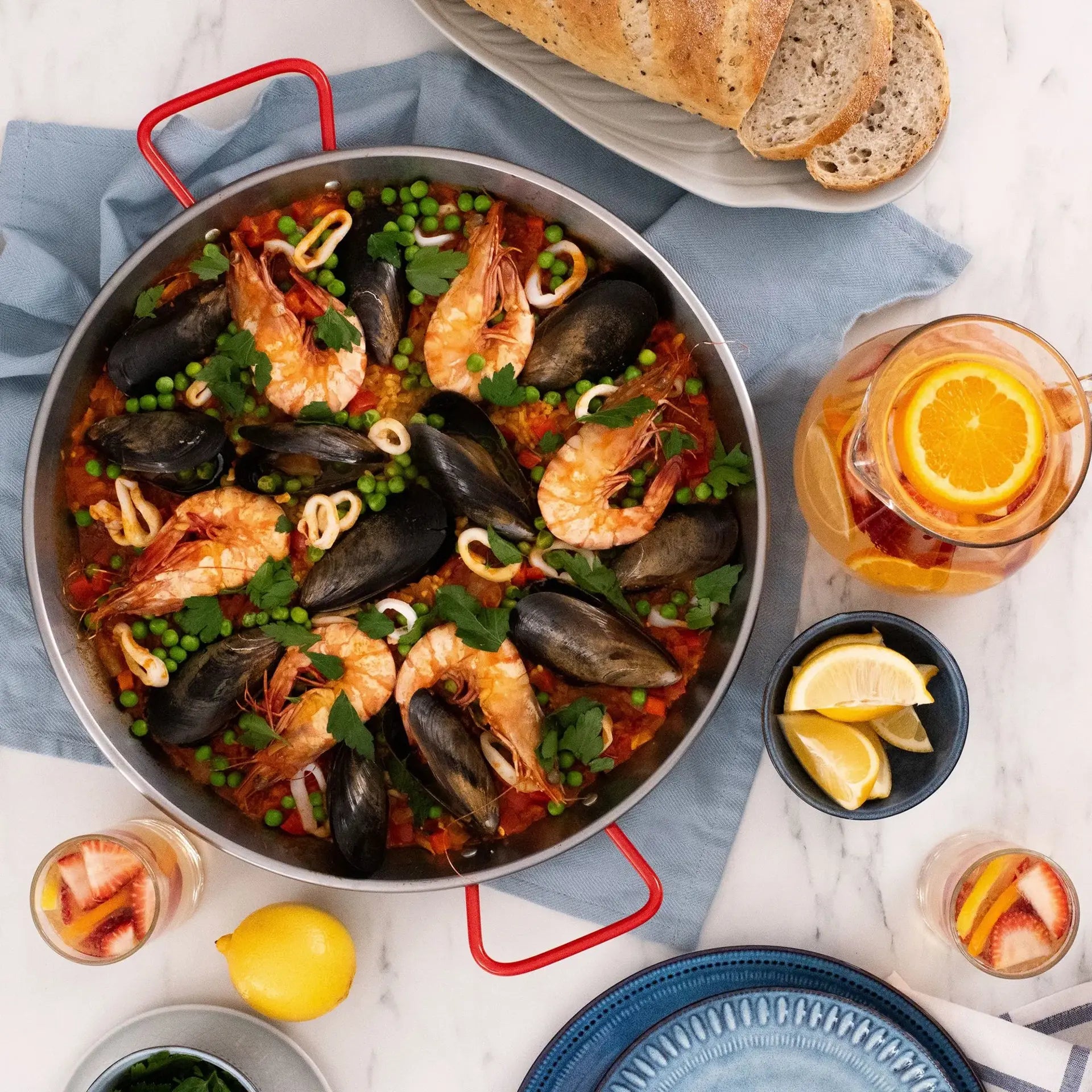 Universal - 42cm Carbon Steel Paella Pan