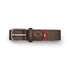 La Boucle Florence Braided Belt, Chocolate Brown