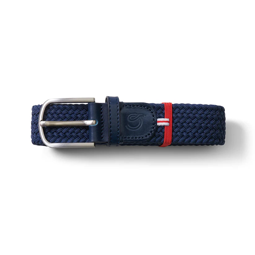 Miami - Braided Belt, French Navy