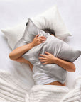 Pure Silk - Pillowcase, Silver