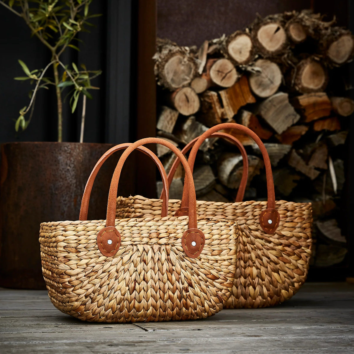 Farmers Market Basket - Medium