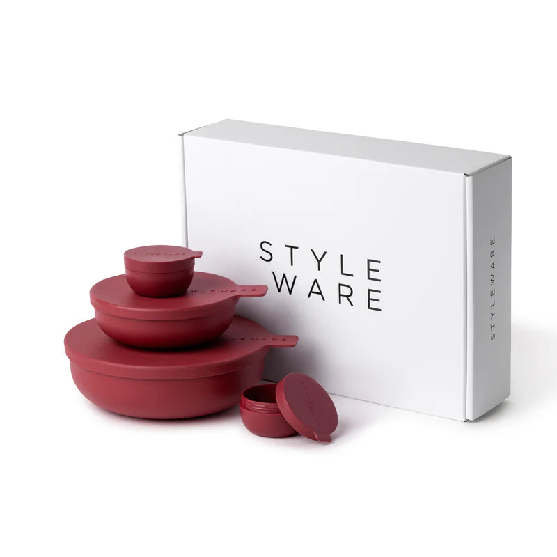 Lunch Set - 4pce Set GB, Merlot