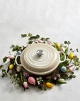 Cast Iron - 30cm Shallow Casserole SS Knob, Meringue